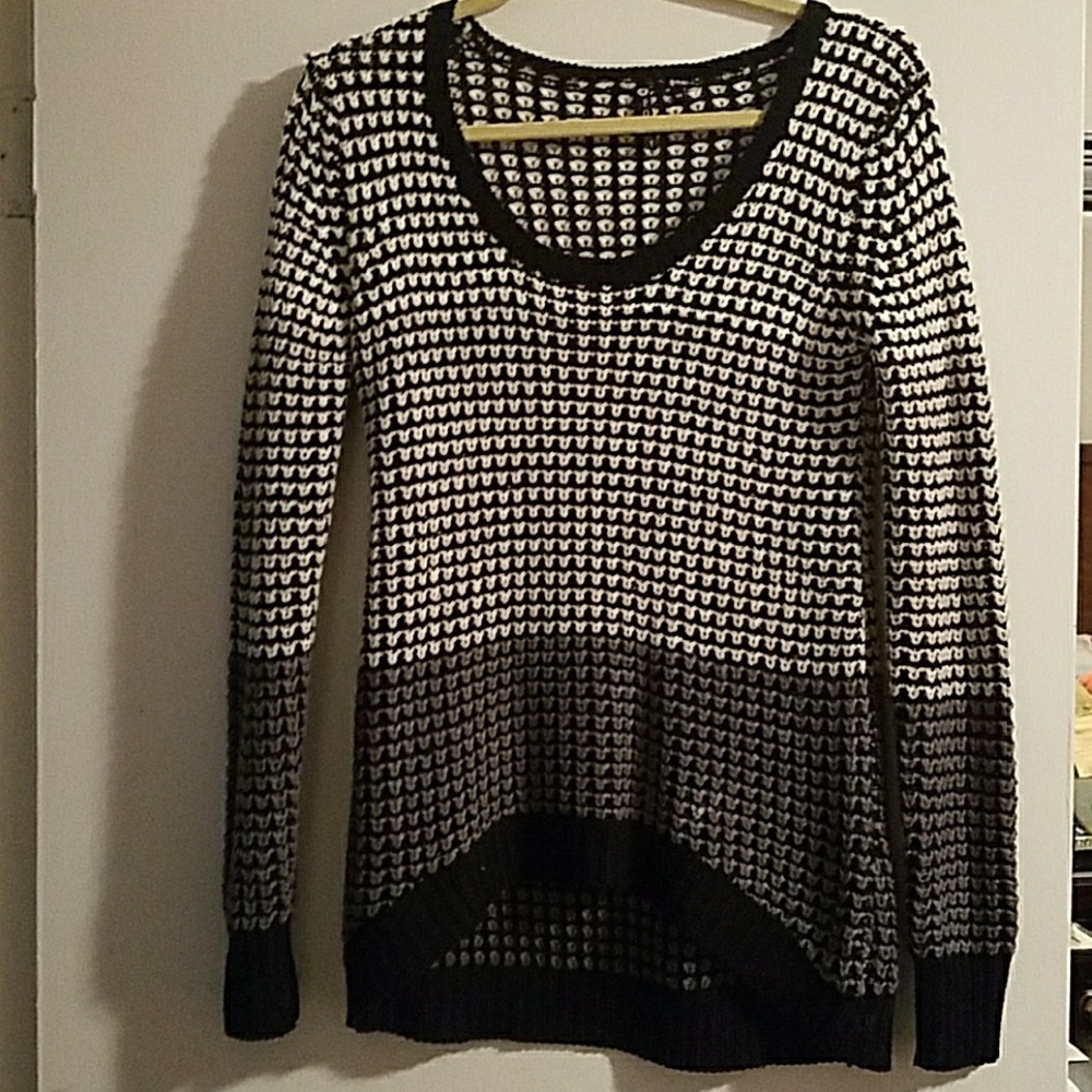 High low sweater
